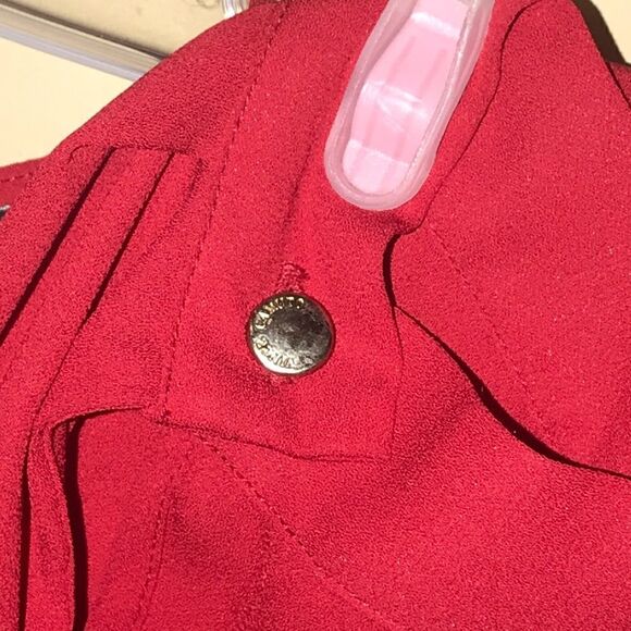 Vince Camuto | Pleat-back High-low Blouse - Picture 4 of 6